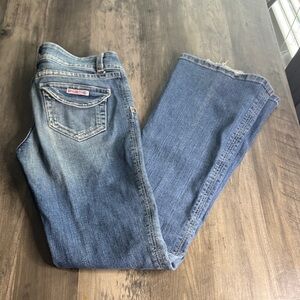 Hudson Jeans Women's Low Rise Blue Boot Cut Jeans